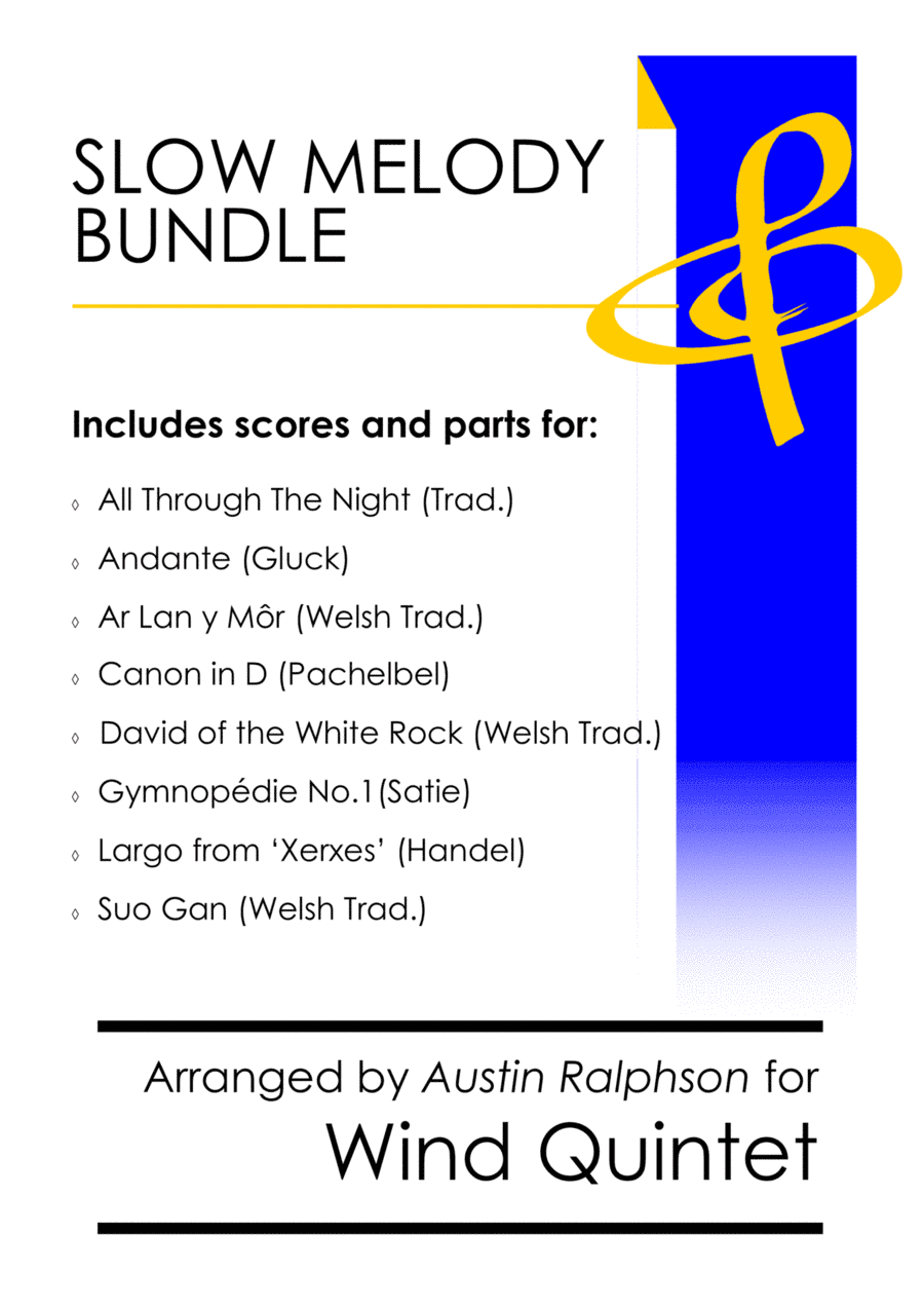 Slow Melody Bundle - wind quintet book / pack (arr. Austin Ralphson)