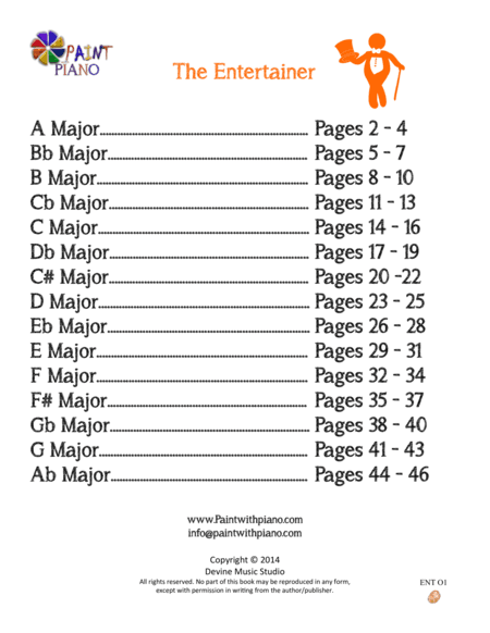 The Entertainer (Easy Piano) (arr. Joshua Devine)