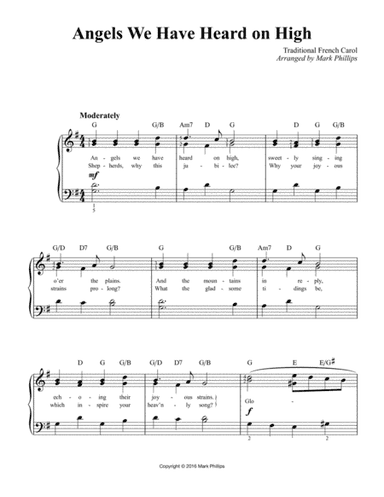 Angels We Have Heard on High (arr. Mark Phillips)