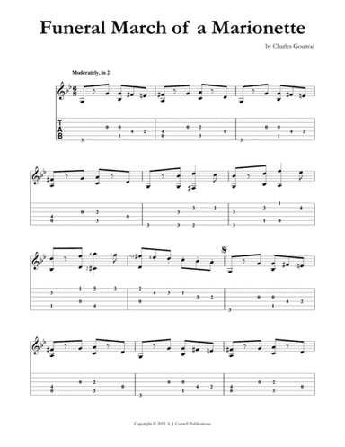 Funeral March of a Marionette (arr. Mark Phillips)