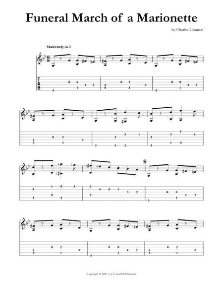 Funeral March of a Marionette (arr. Mark Phillips)