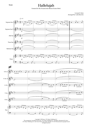 Hallelujah (arr. Cadu Barcelos)