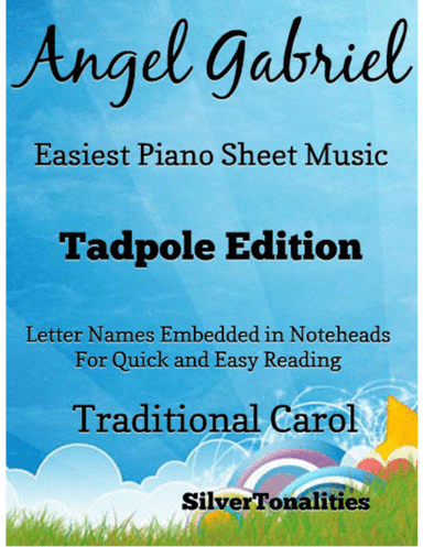 Angel Gabriel  Easiest Piano Sheet Music 2nd Edition (arr. SilverTonalities)