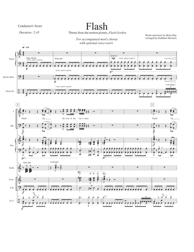 Flash To The Rescue (arr. Kathleen McGuire)