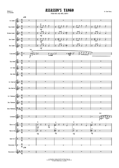 Assassin's Tango (arr. Elio Bachmann)