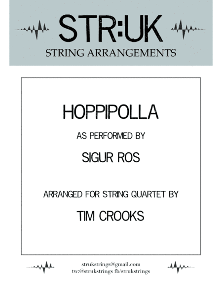 Hoppipolla (arr. Tim Crooks)