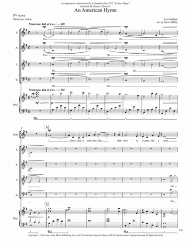 An American Hymn (arr. Steve Milloy)