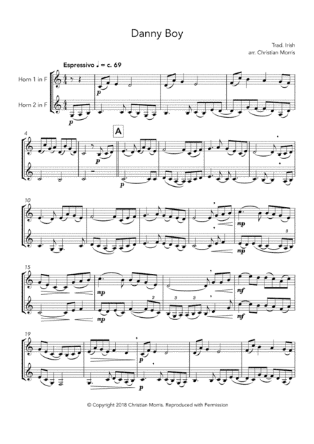 Danny Boy (Fantasy) (arr. Hoopla Sheet Music)
