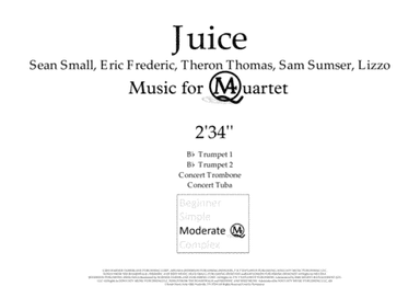 Juice (arr. Music4Quartet)