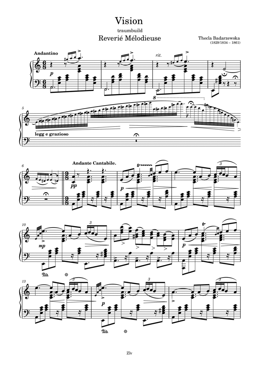 Vision (arr. Zellev)