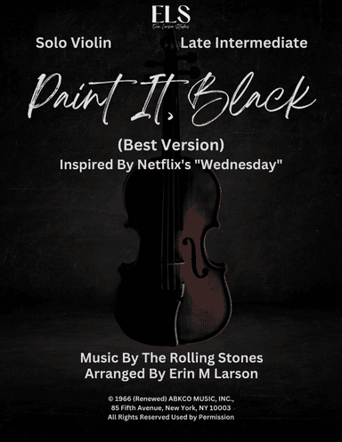 Paint It, Black (arr. Erin M. Larson)