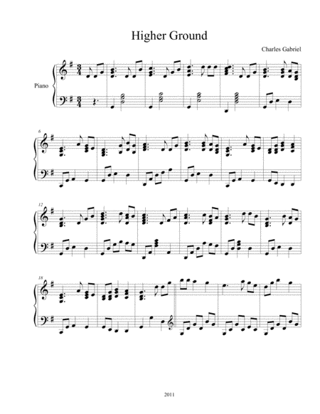 Higher Ground (arr. Alan Deyton)