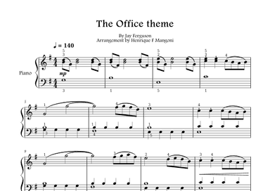 The Office - Theme (arr. Henrique F Mangoni)