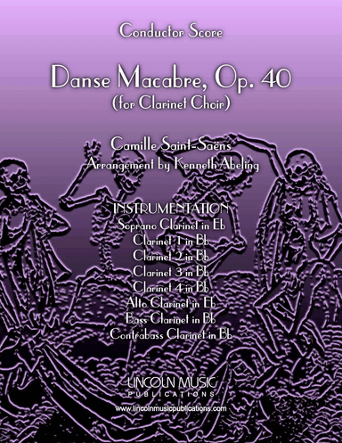 Danse Macabre (for Clarinet Choir) (arr. Kenneth Abeling)