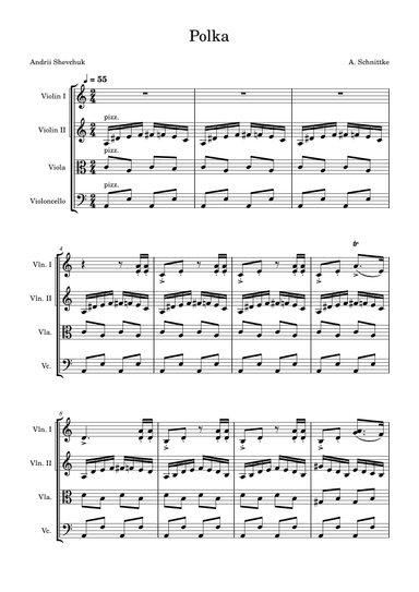 Polka (arr. Andrii Shevchuk)