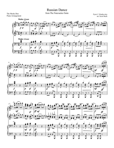 Russian Dance from The Nutcracker (arr. Scott Meek)