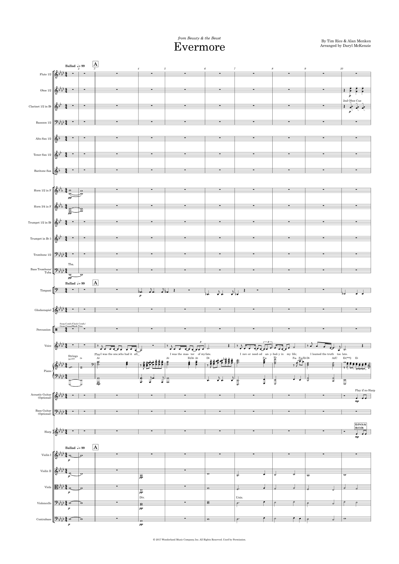 Evermore (arr. Daryl McKenzie)