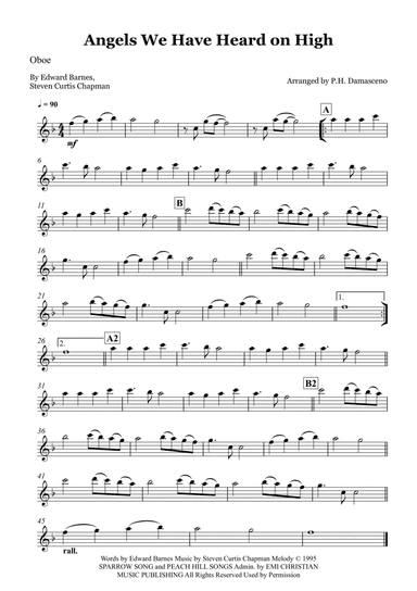 Angels We Have Heard On High (arr. P.H. Damasceno)
