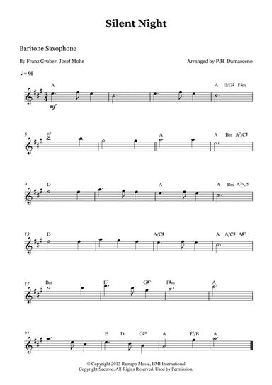 Silent Night (arr. P.H. Damasceno)