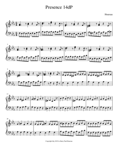 Presence 14d Piano