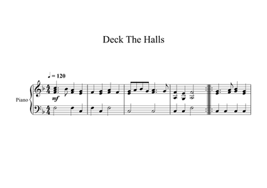 Deck The Halls (Piano) (arr. Digital Book Music)