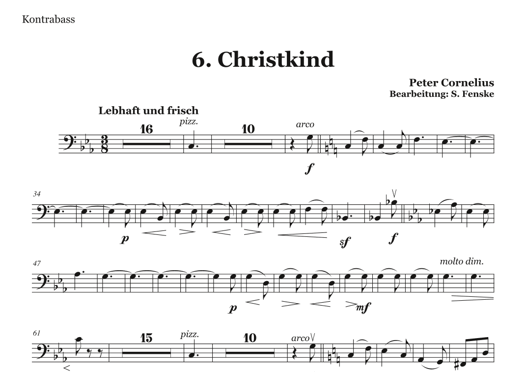 Christkind (arr. Sabine Fenske)