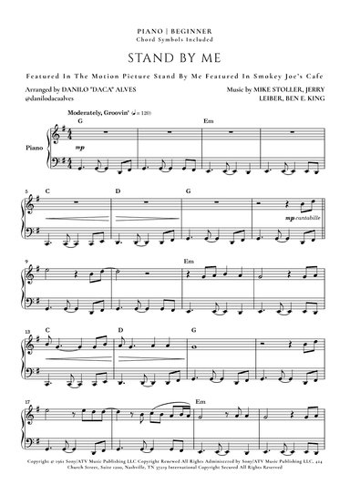 Stand By Me (arr. Danilo "Daca" Alves)