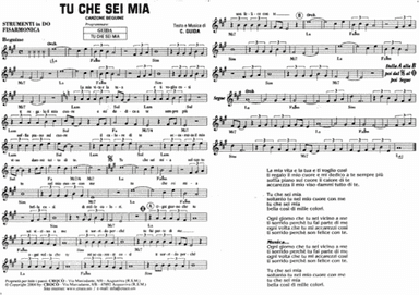TU CHE SEI MIA