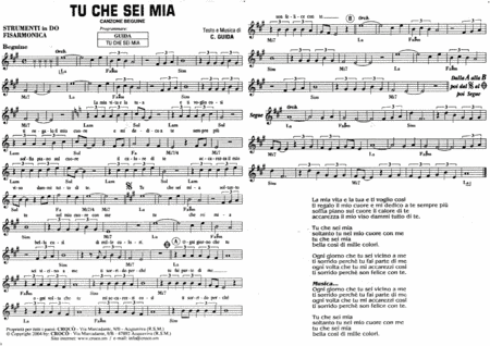 TU CHE SEI MIA