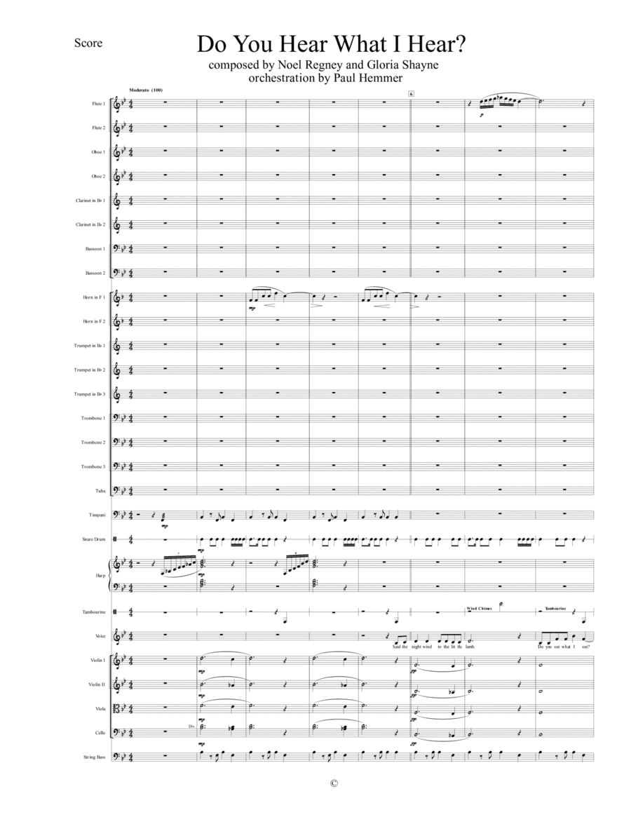 Do You Hear What I Hear (arr. Paul Hemmer)