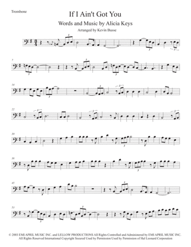 If I Ain't Got You (arr. Kevin Busse)