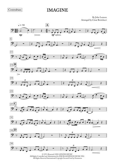 Imagine (arr. ACT Bortolucci)