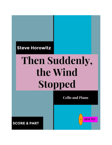 Then Suddenly, The Wind Stopped