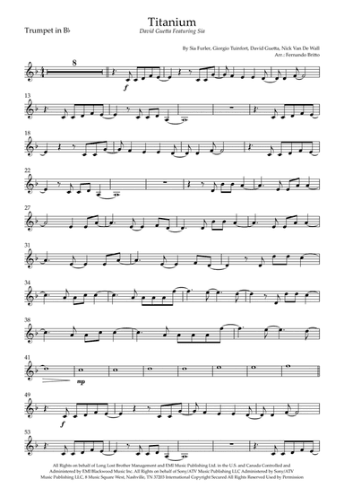Titanium (arr. Fernando Britto)