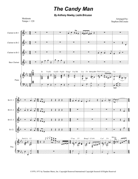 The Candy Man (arr. Stephen DeCesare)