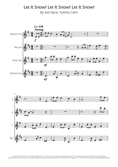 Let It Snow! Let It Snow! Let It Snow! (arr. Ygor Nunes)
