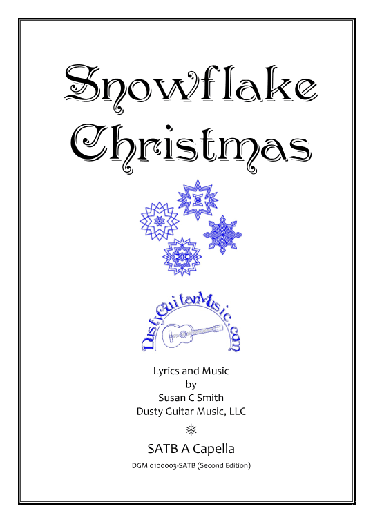 Snowflake Christmas SATB A Capella