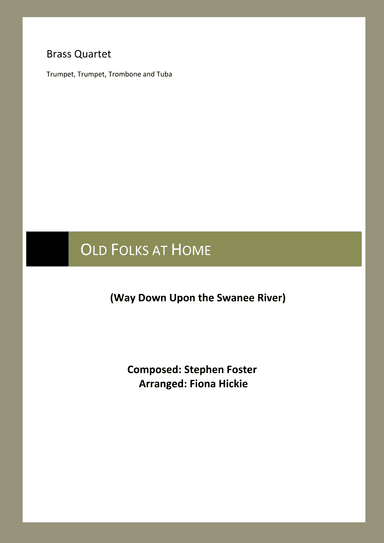 Old Folks at Home (arr. Fiona Hickie)