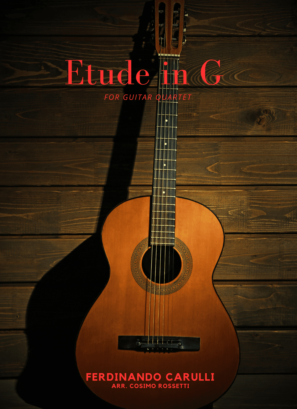 ETUDE IN G (arr. Cosimo Rossetti)