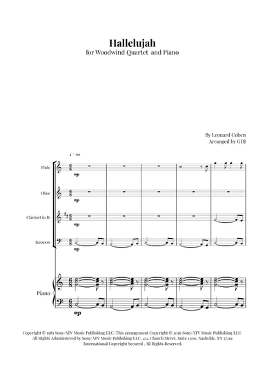 Hallelujah (arr. GDJ)