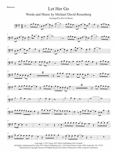 Let Her Go (arr. Kevin Busse)