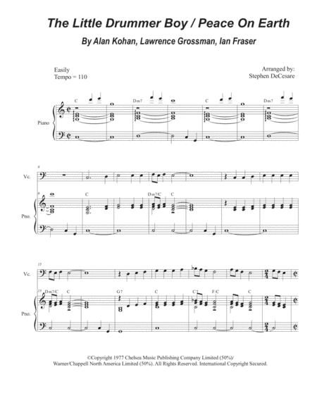 Peace On Earth (arr. Stephen DeCesare)