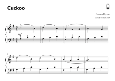 Cuckoo (arr. Benny Chaw)