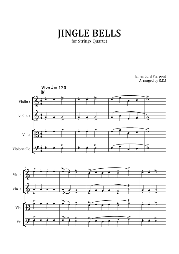 Jingle Bells (arr. GDJ)