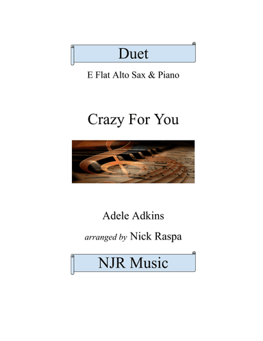 Crazy For You (arr. Nick Raspa)