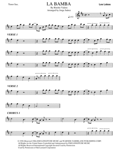 La Bamba (arr. Jorge Juárez)