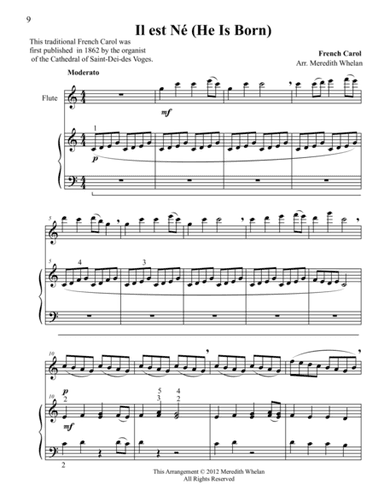 Christmas Duets for Violin & Piano:  Il est Ne (He Is Born) (arr. Meredith Whelan)