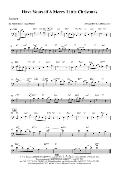 Have Yourself A Merry Little Christmas (arr. P.H. Damasceno)