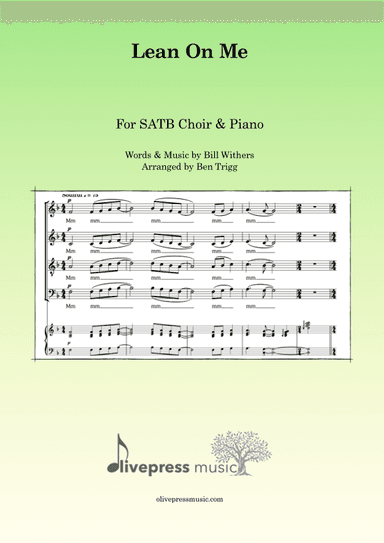 Lean On Me (arr. Ben Trigg)