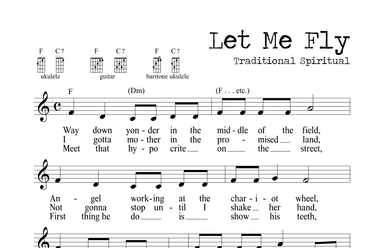 Let Me Fly (Spiritual) (arr. M. Ryan Taylor)